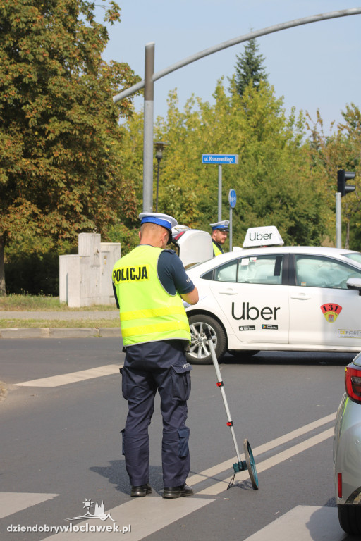 Skrzyżowanie z Okrężną zablokowane