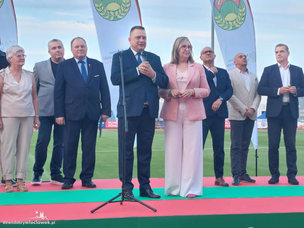 Ceremonia otwarcia Igrzysk i Mistrzostw KZ LZS U16 we Włocławku