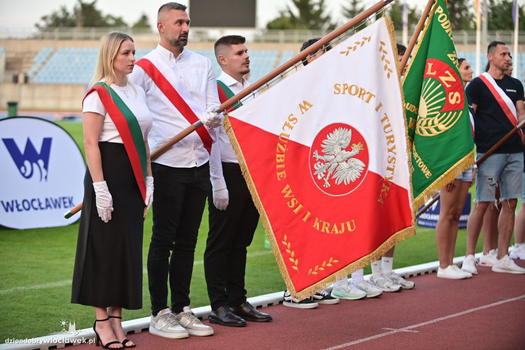Ceremonia otwarcia Igrzysk i Mistrzostw KZ LZS U16 we Włocławku