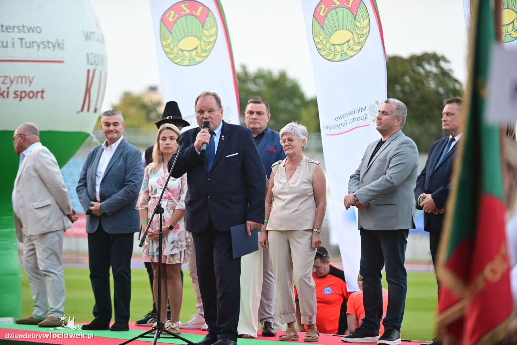 Ceremonia otwarcia Igrzysk i Mistrzostw KZ LZS U16 we Włocławku