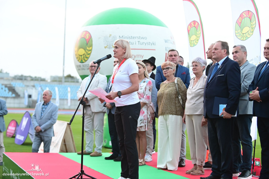 Ceremonia otwarcia Igrzysk i Mistrzostw KZ LZS U16 we Włocławku