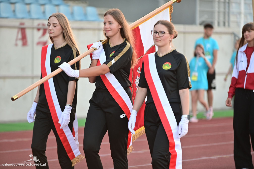Ceremonia otwarcia Igrzysk i Mistrzostw KZ LZS U16 we Włocławku