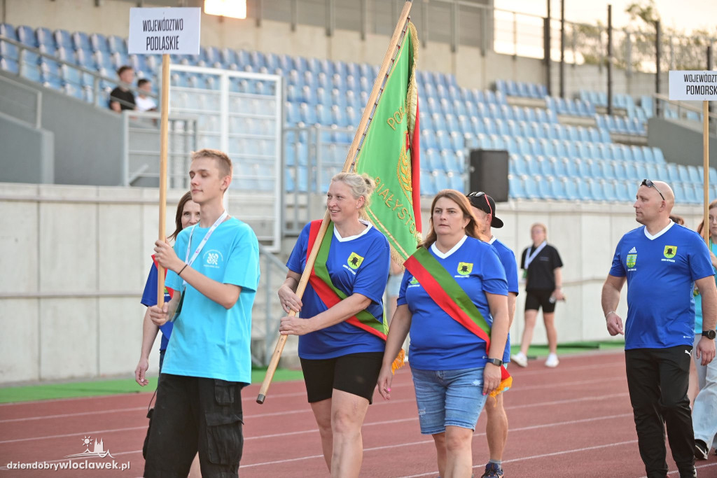 Ceremonia otwarcia Igrzysk i Mistrzostw KZ LZS U16 we Włocławku
