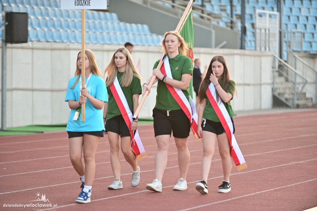 Ceremonia otwarcia Igrzysk i Mistrzostw KZ LZS U16 we Włocławku