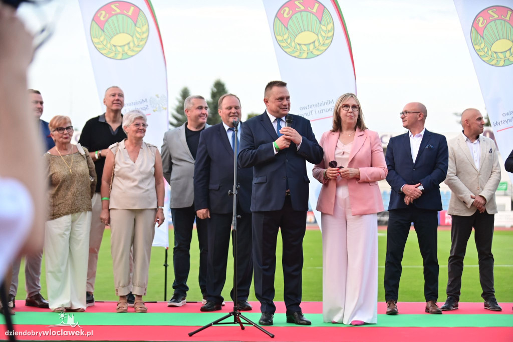 Ceremonia otwarcia Igrzysk i Mistrzostw KZ LZS U16 we Włocławku