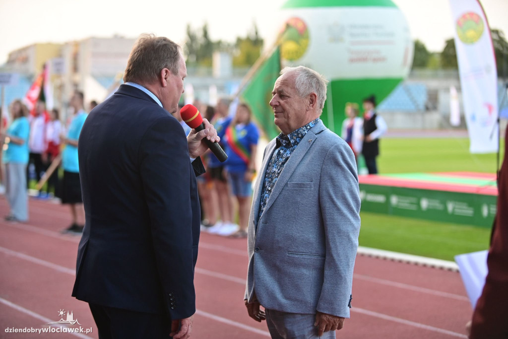 Ceremonia otwarcia Igrzysk i Mistrzostw KZ LZS U16 we Włocławku