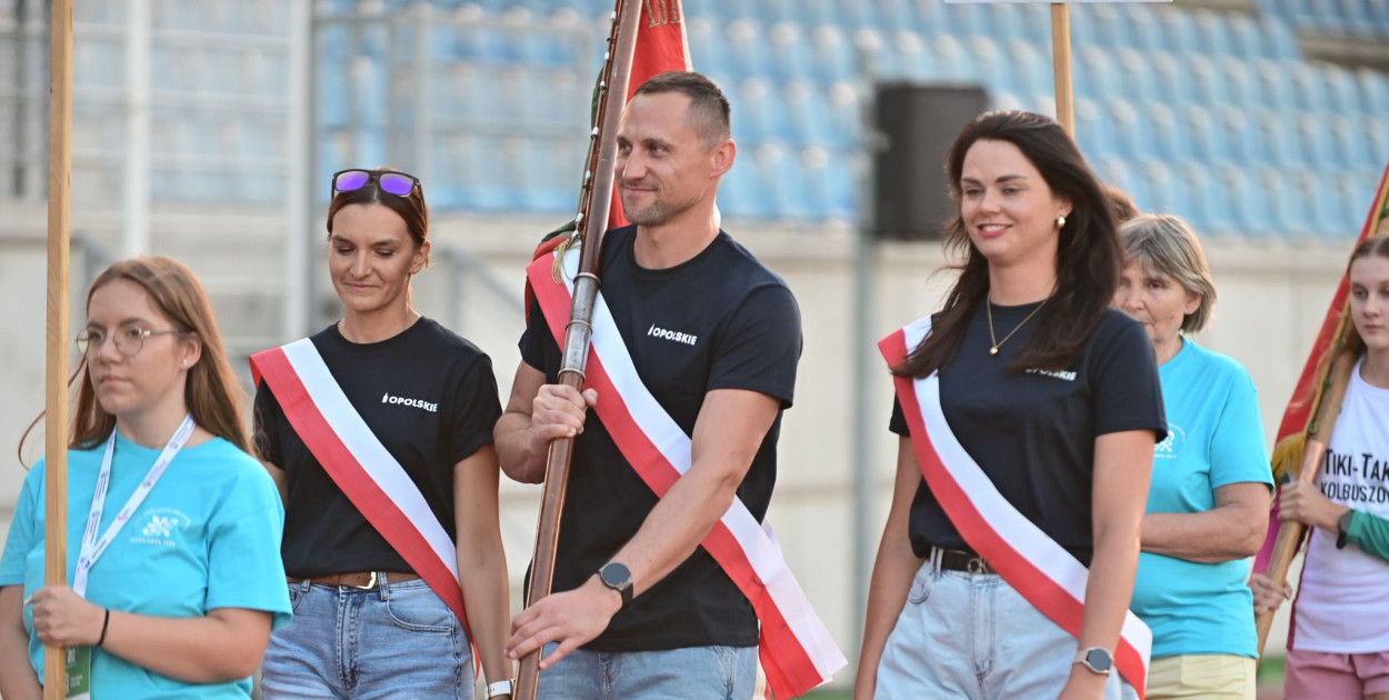 Ceremonia otwarcia Igrzysk i Mistrzostw KZ LZS U16 we Włocławku
