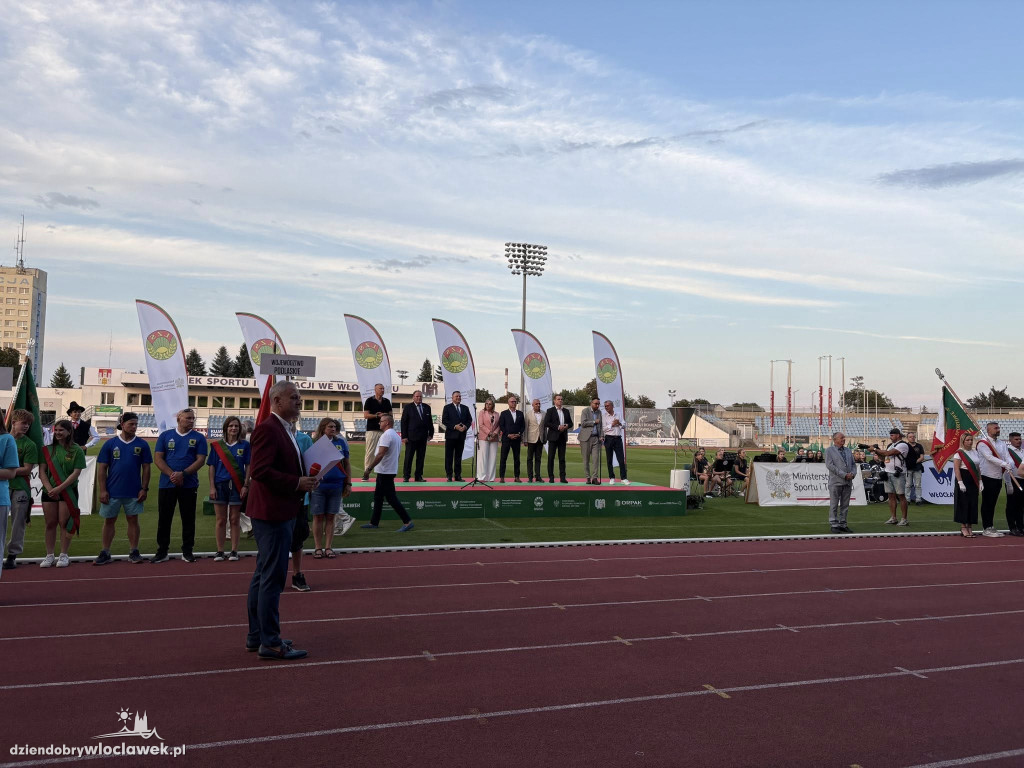 Ceremonia otwarcia Igrzysk i Mistrzostw KZ LZS U16 we Włocławku