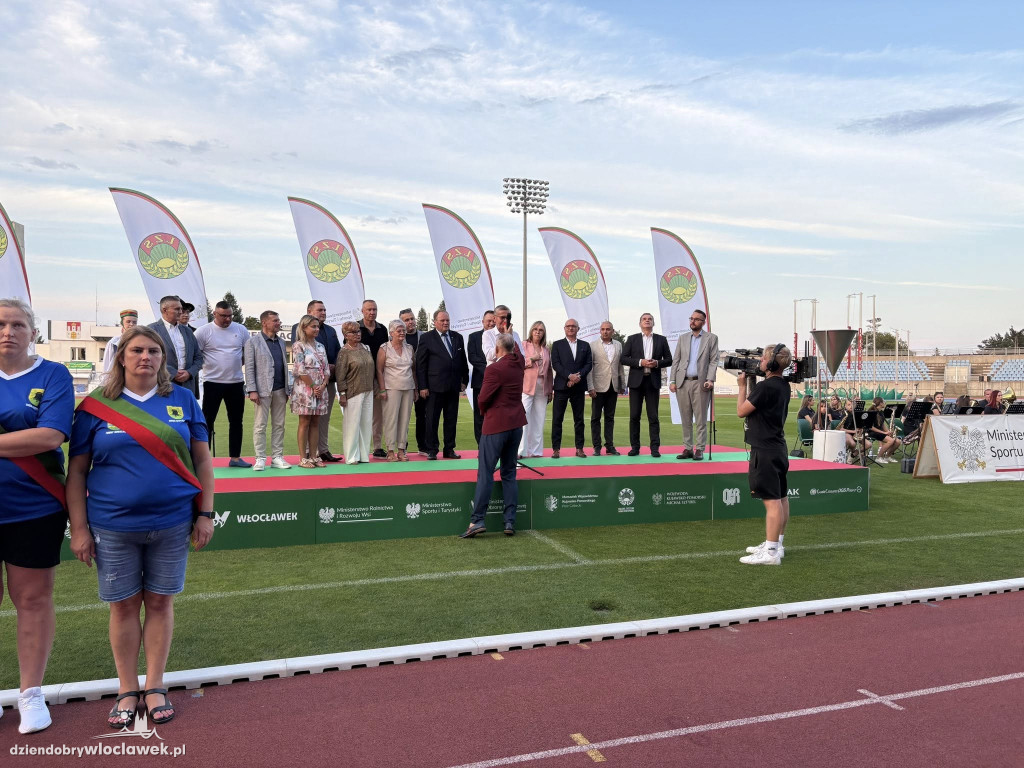 Ceremonia otwarcia Igrzysk i Mistrzostw KZ LZS U16 we Włocławku
