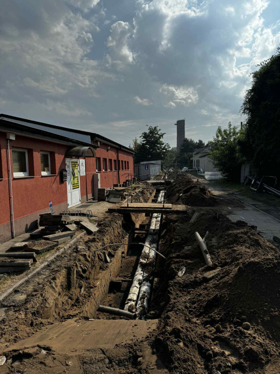 Inwestycja MPEC przy Płockiej