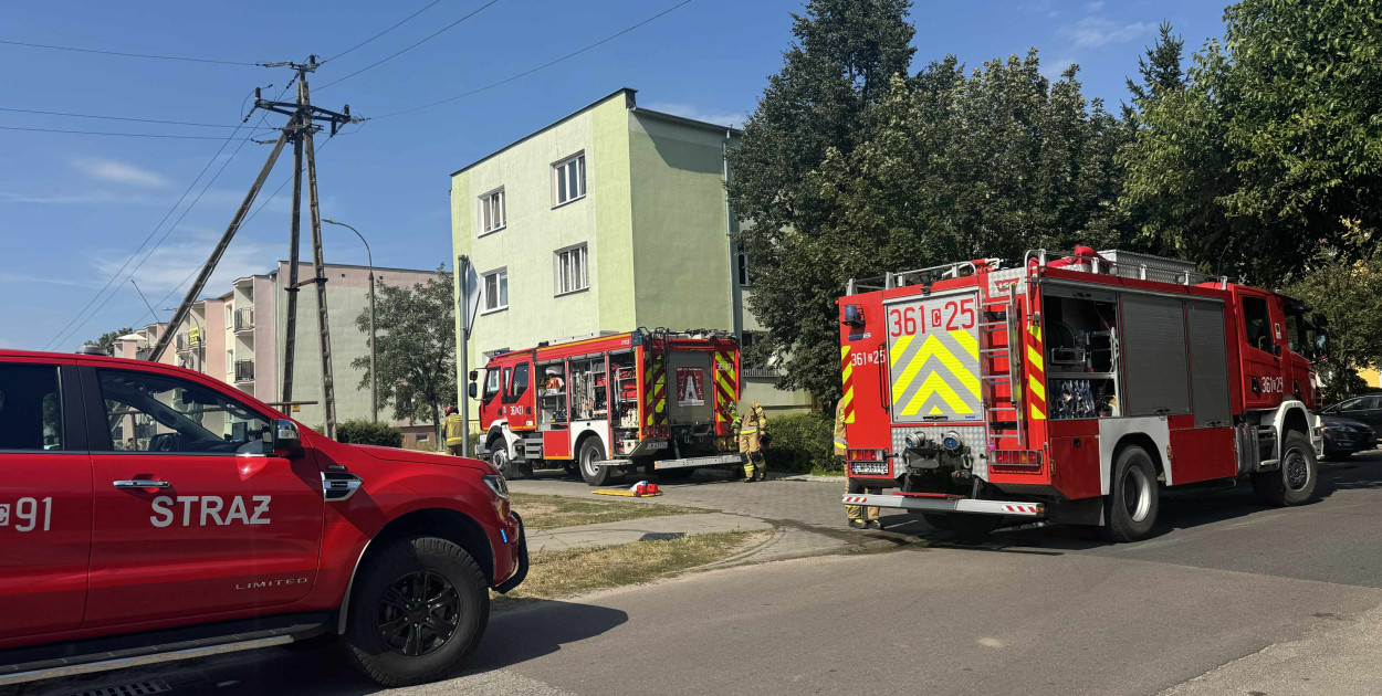 Pożar w Mielęcinie