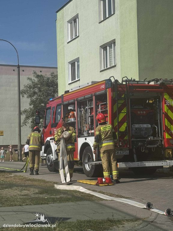 Pożar w Mielęcinie