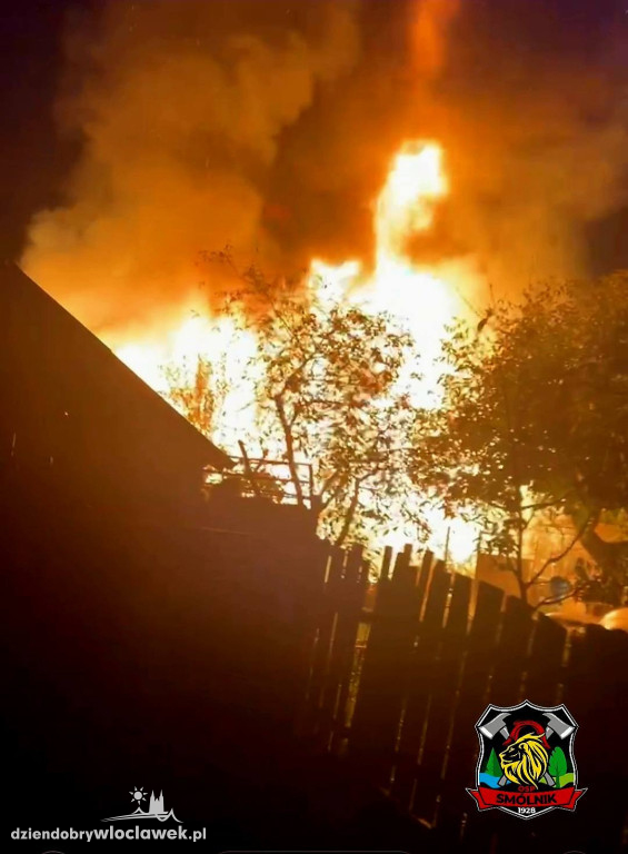 Akcja gaśnicza w Smólniku