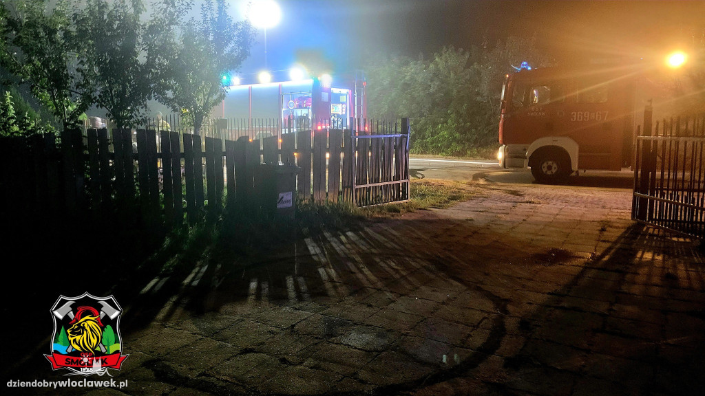 Akcja gaśnicza w Smólniku