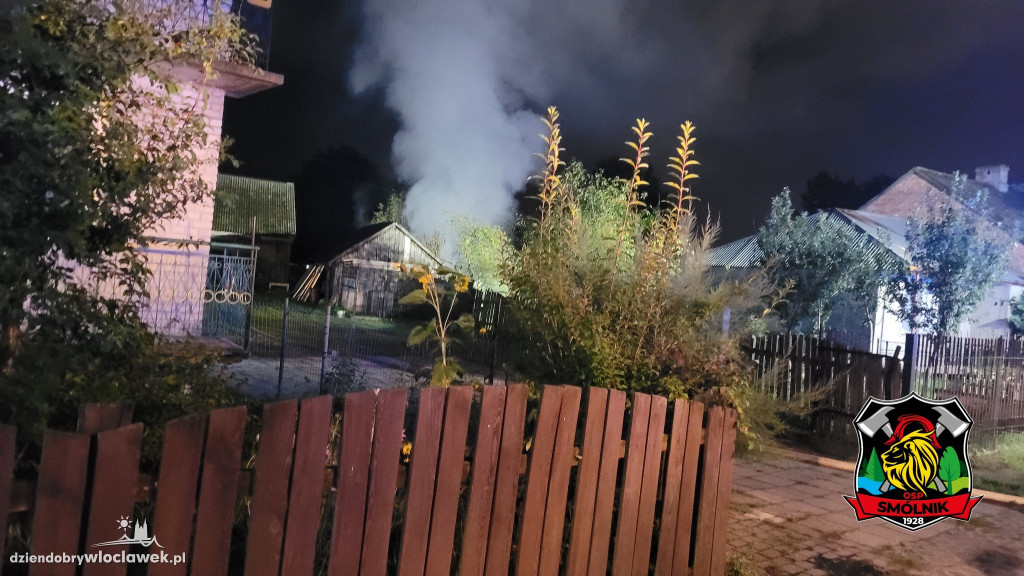 Akcja gaśnicza w Smólniku
