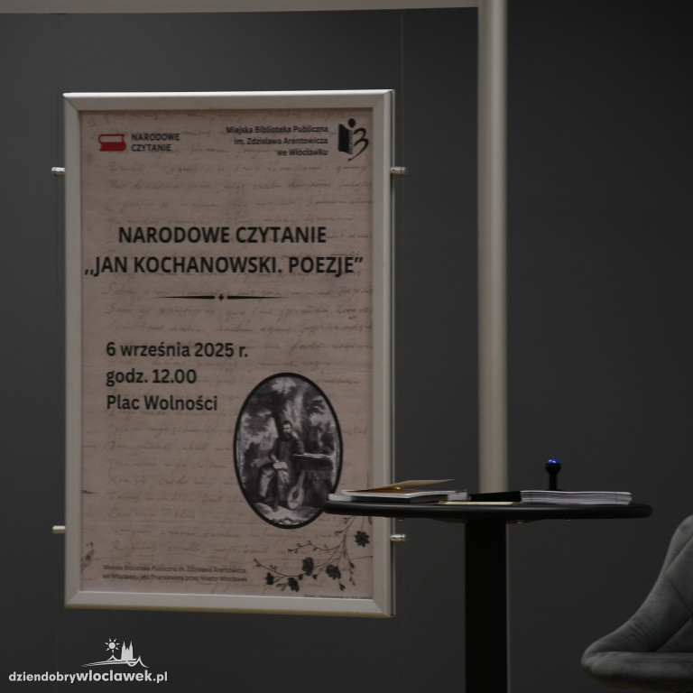 Narodowe Czytanie. Jan Kochanowski. Poezje.