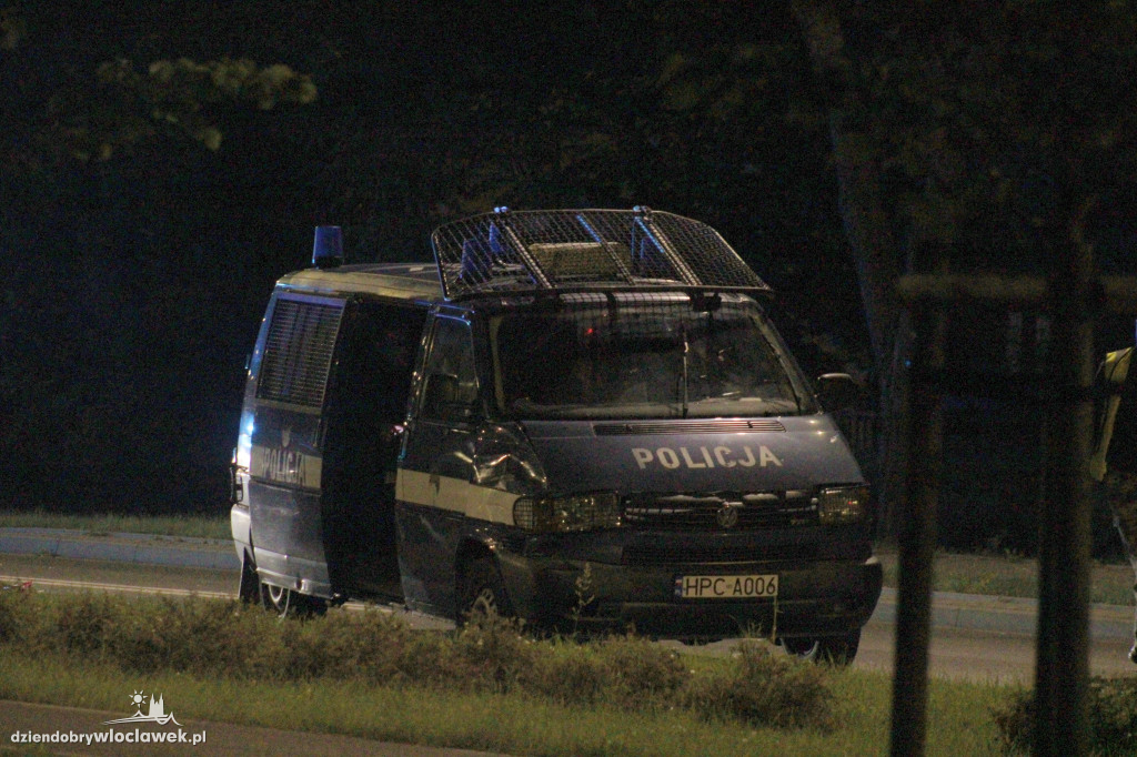 Policyjny radiowóz uczestnikiem wypadku