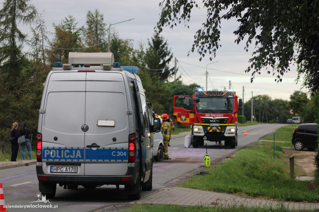 Karetka zderzyła się z lawetą