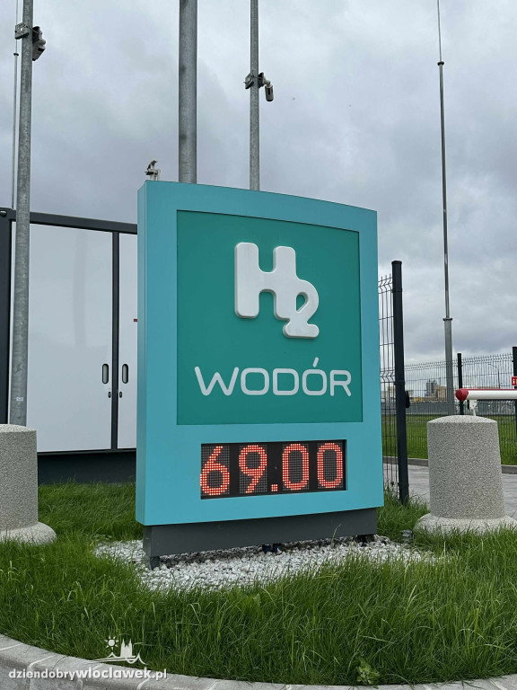 Otwarto stację tankowania wodoru we Włocławku