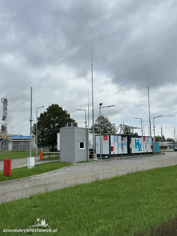 Otwarto stację tankowania wodoru we Włocławku