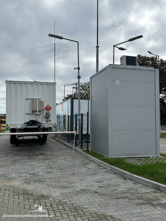 Otwarto stację tankowania wodoru we Włocławku