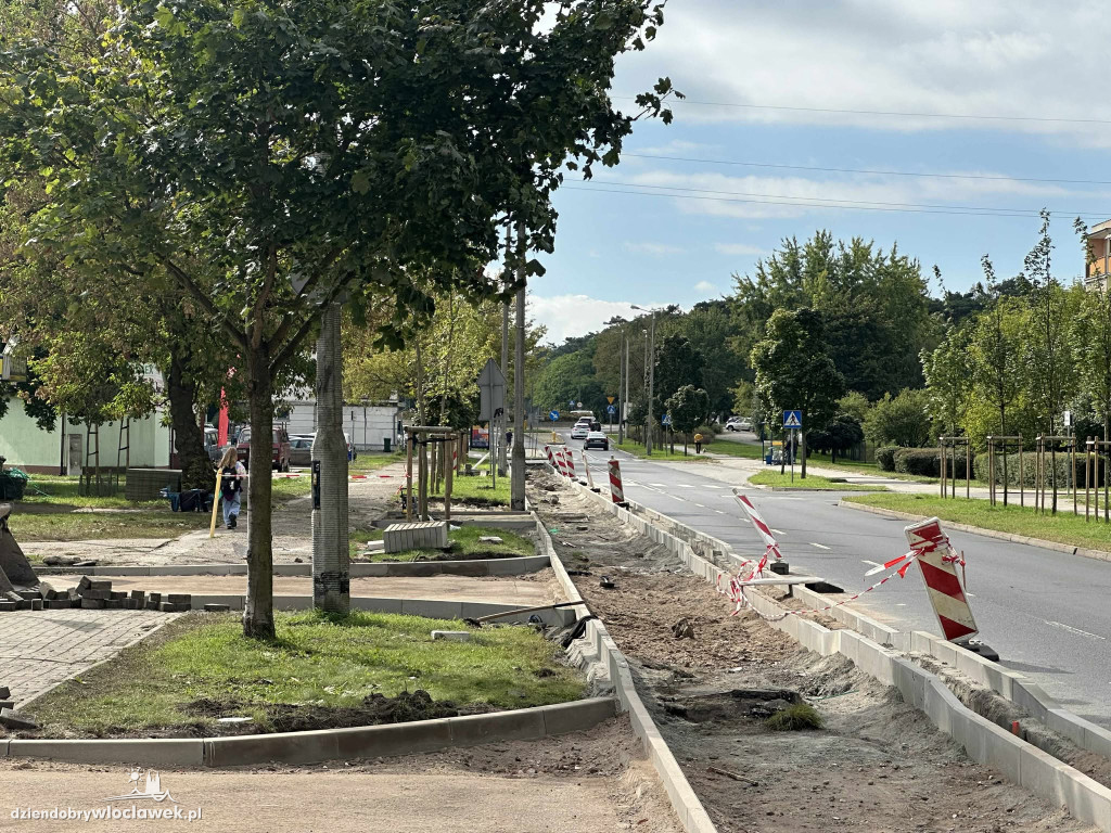 Budowa ścieżki rowerowej przy ulicy Kaliskiej