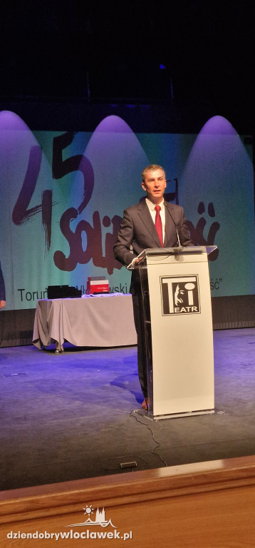 45-lecie NSZZ Solidarności na Kujawach i Ziemi  Dobrzyńskiej