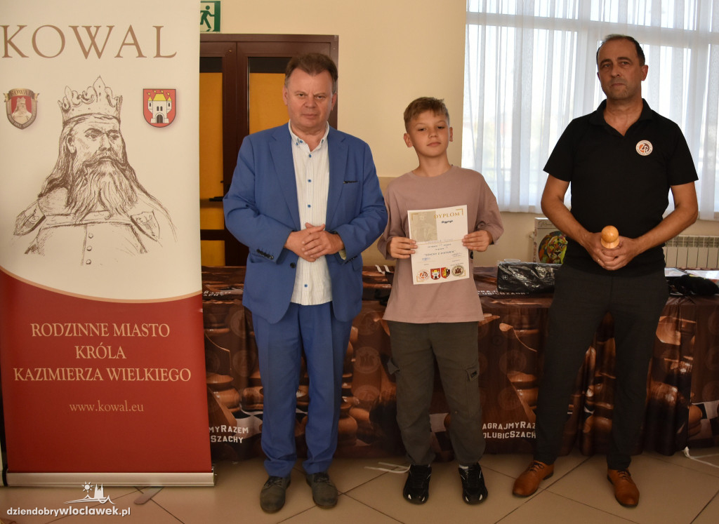 Turniej Szachy z historią w Kowalu