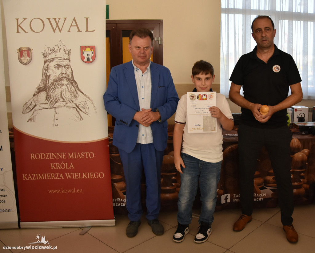 Turniej Szachy z historią w Kowalu