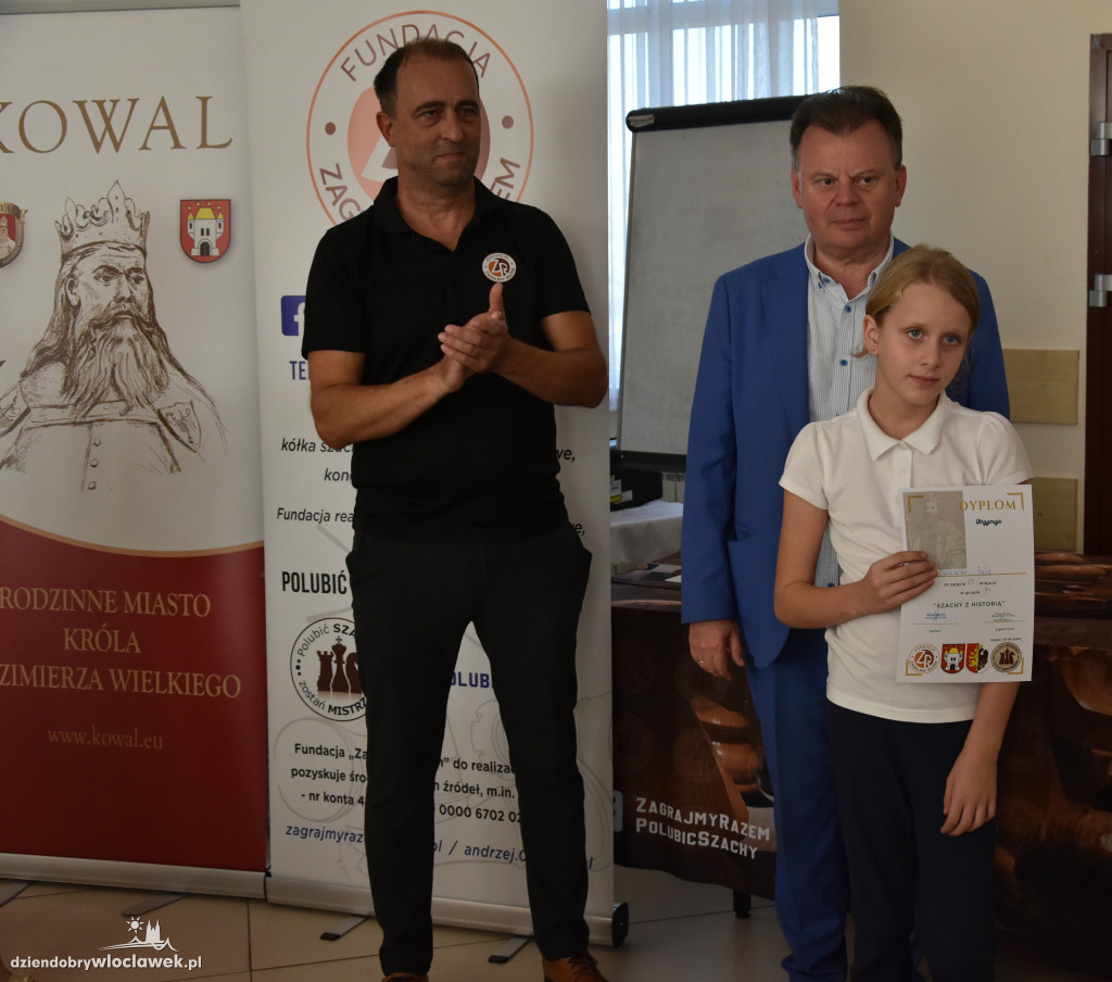 Turniej Szachy z historią w Kowalu