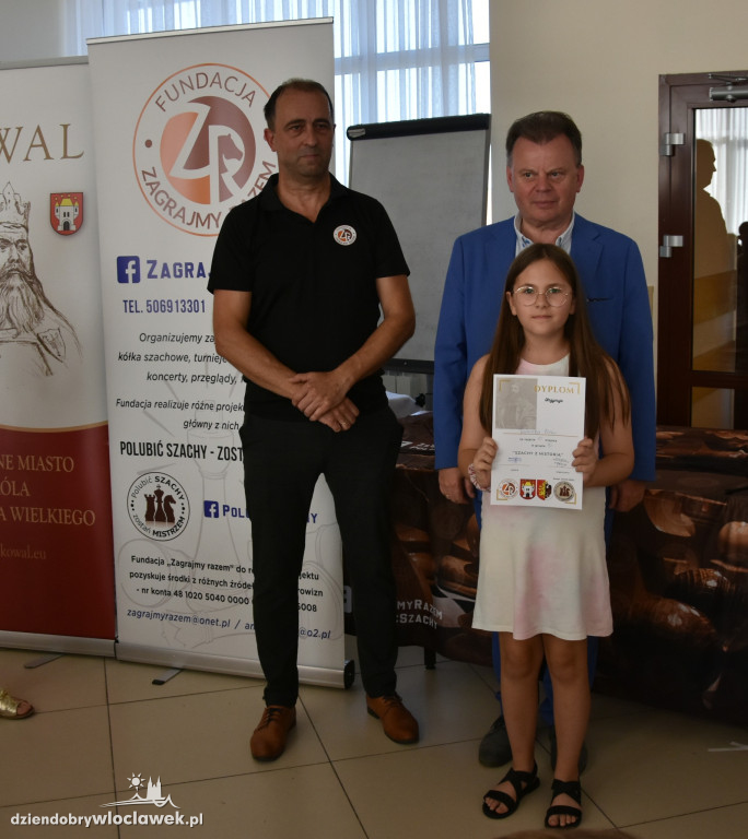 Turniej Szachy z historią w Kowalu