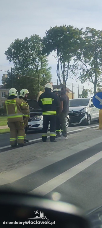 3 samochody zderzyły się w Fabiankach