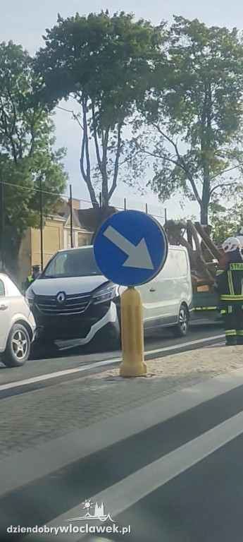 3 samochody zderzyły się w Fabiankach