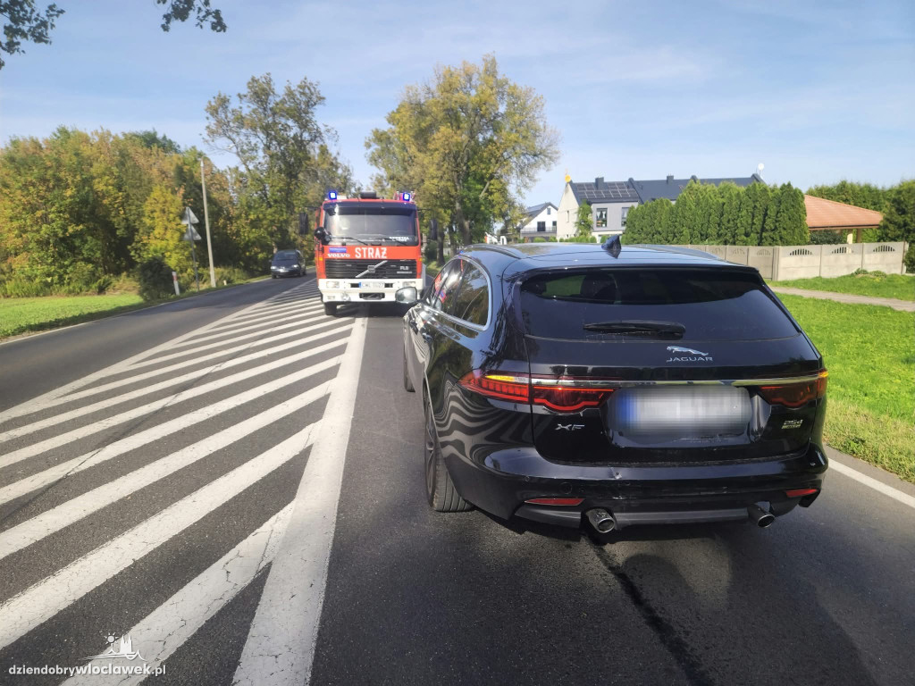 3 samochody zderzyły się w Fabiankach