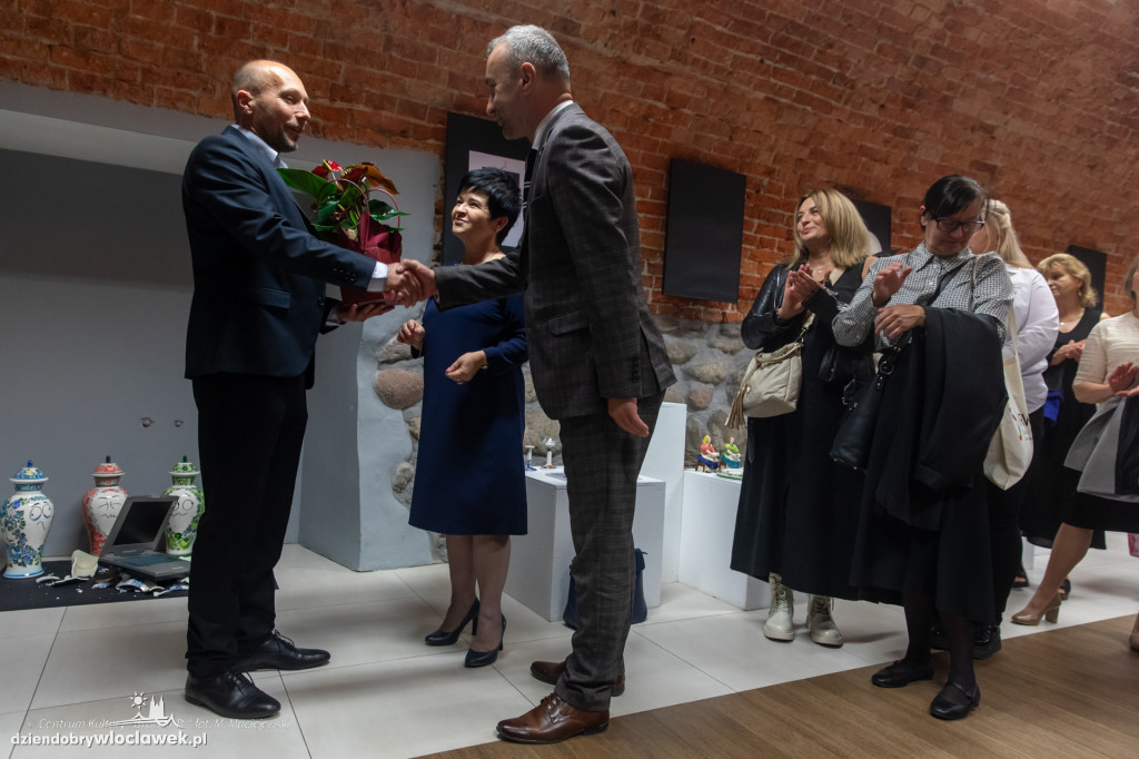 Finisaż wystawy Tyberiusza Rajsa w Browarze B.