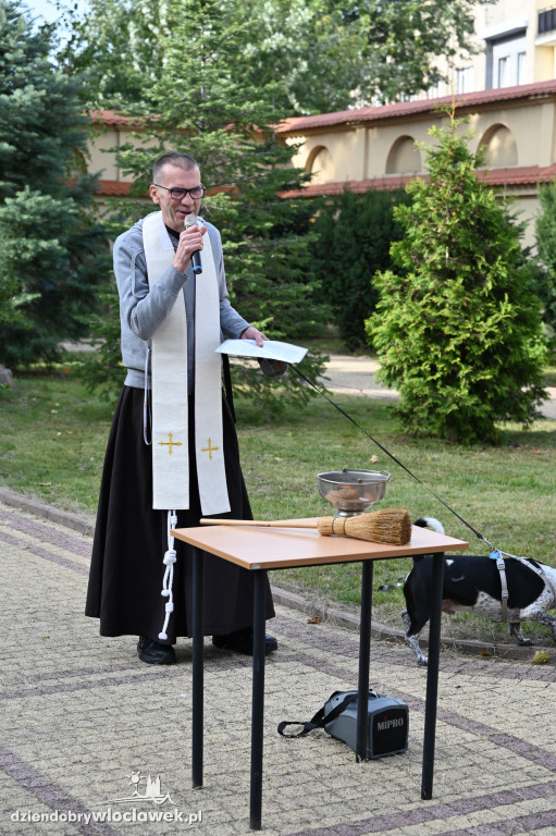 Błogosławieństwo zwierząt w Klasztorze