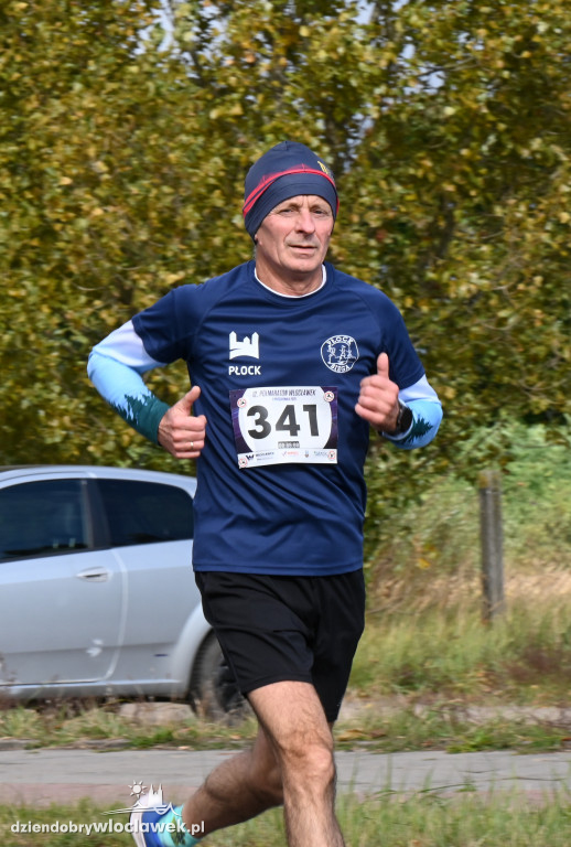 12. Półmaraton Włocławek: zawodnicy na trasie