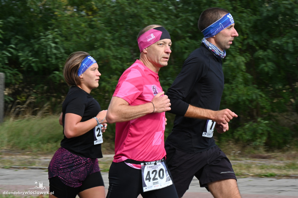 12. Półmaraton Włocławek: zawodnicy na trasie