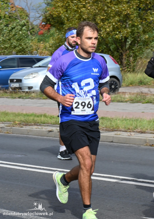 12. Półmaraton Włocławek: zawodnicy na trasie