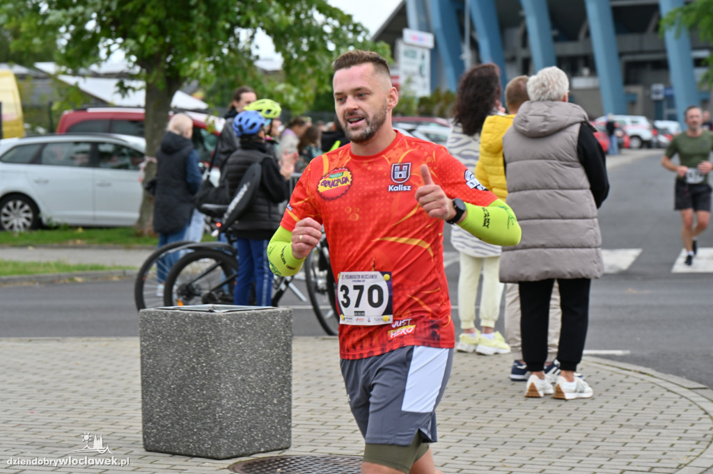 12. Półmaraton Włocławek: zawodnicy na trasie