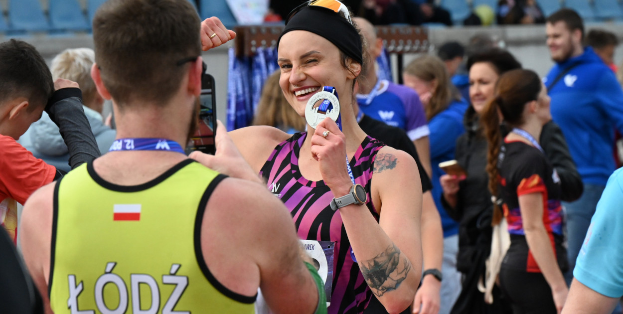 12. Półmaraton Włocławek: zawodnicy na mecie