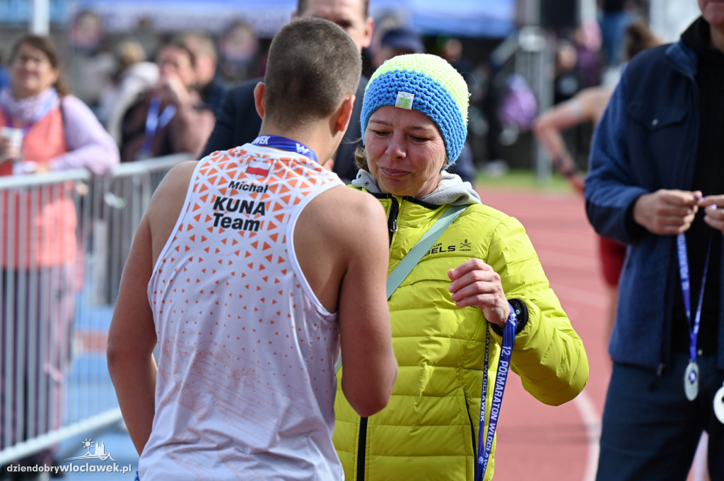 12. Półmaraton Włocławek: zawodnicy na mecie