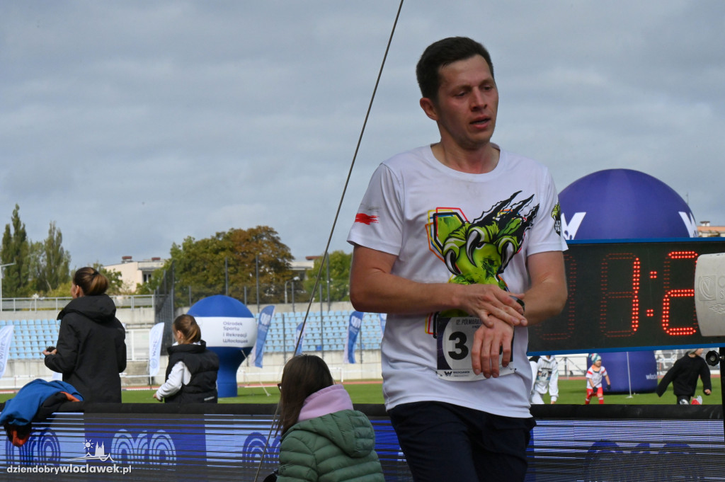 12. Półmaraton Włocławek: zawodnicy na mecie