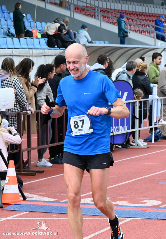 12. Półmaraton Włocławek: zawodnicy na mecie