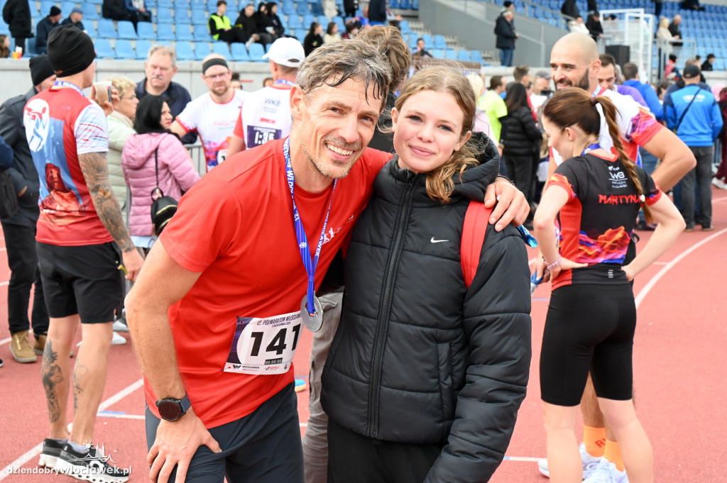 12. Półmaraton Włocławek: zawodnicy na mecie