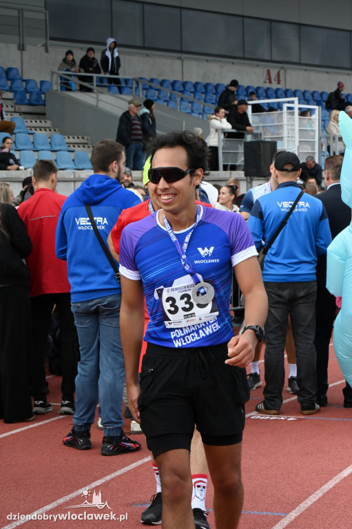 12. Półmaraton Włocławek: zawodnicy na mecie