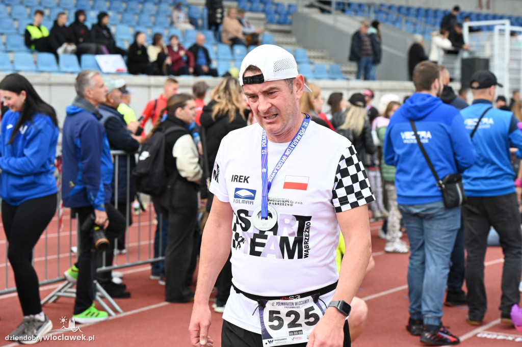 12. Półmaraton Włocławek: zawodnicy na mecie