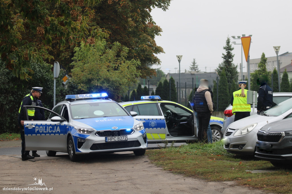 Zderzenie dwóch osobówek na Leśnej