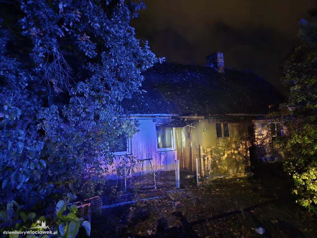 Pożar w domu przy Kapitulnej