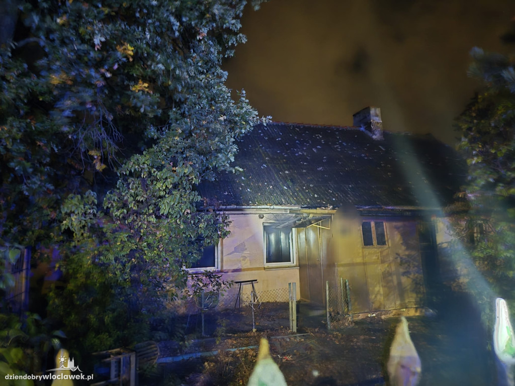 Pożar w domu przy Kapitulnej